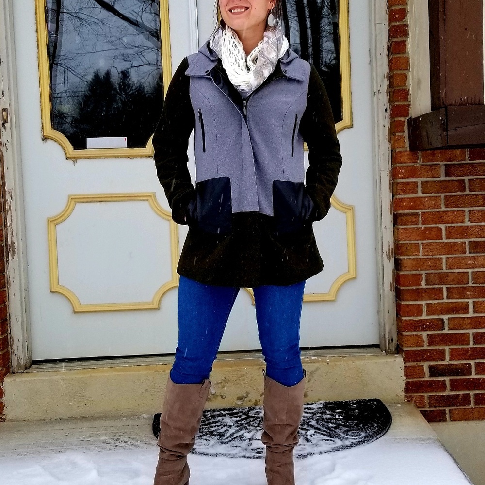 Color Block Jacket